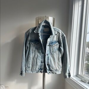 We The Free Light Blue Denim Jacket